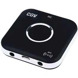 CGV MyBTplayer 1.0 - Adaptateur audio Bluetooth APTX, microphone intégré, autonomie 10h, pour Hi-Fi et voiture