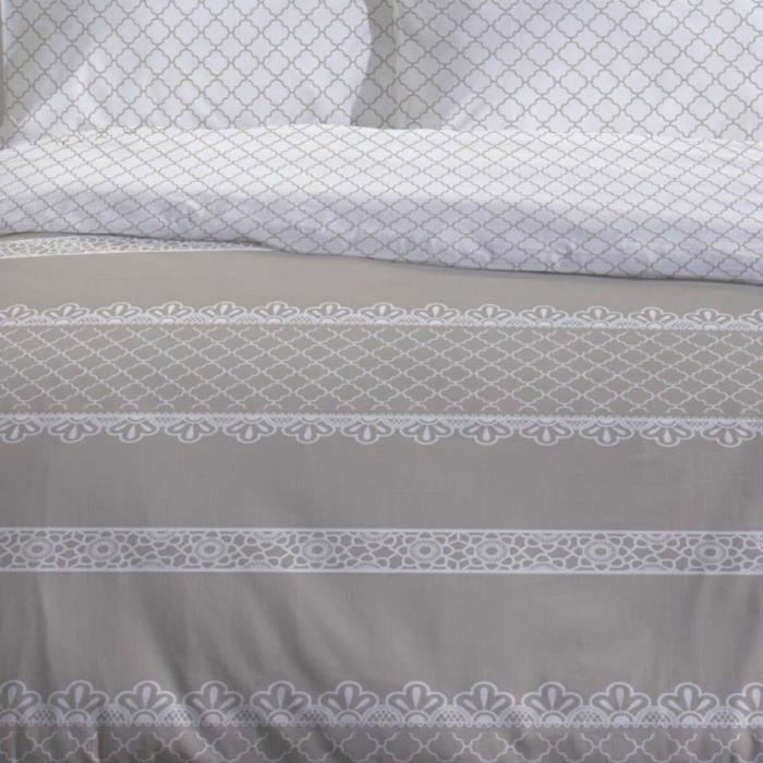 Today Parure de lit Sunshine 15.33 - 220 x 240 cm - 100% Coton imprimé