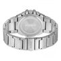 HUGO BOSS 1530337 - Montre Homme en Acier Inoxydable Gris et Cadran Bleu