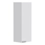 Forés/Arkit Kolonne Koncept 30x25x85 cm Blanc Miroir avec Porte 1