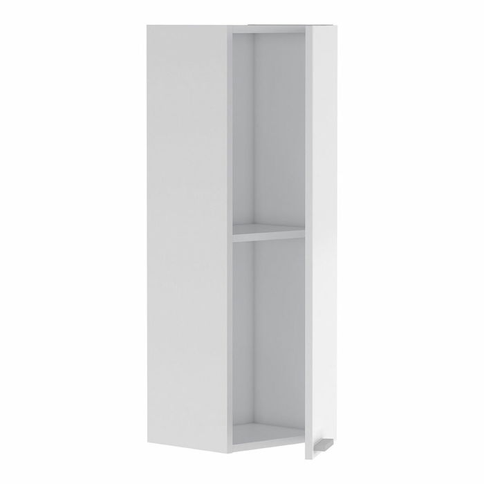 Armoire Forés Blanc Gris Aluminium ABS 30 X 25 X 85 CM
