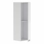 Armoire Forés Blanc Gris Aluminium ABS 30 X 25 X 85 CM