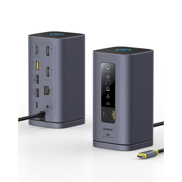 Baseus Spacemate Series 11-in-1 (MAC) Station d'accueil, Gris