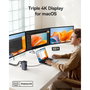 Baseus Spacemate Series 11-in-1 (MAC) Station d'accueil, Gris