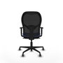 Piqueras y Crespo Chaise de Bureau 1D036G0 Bleu clair