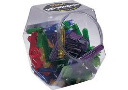 Dunlop Manivelle d'accordement 50 pièces Couleurs gel assorties