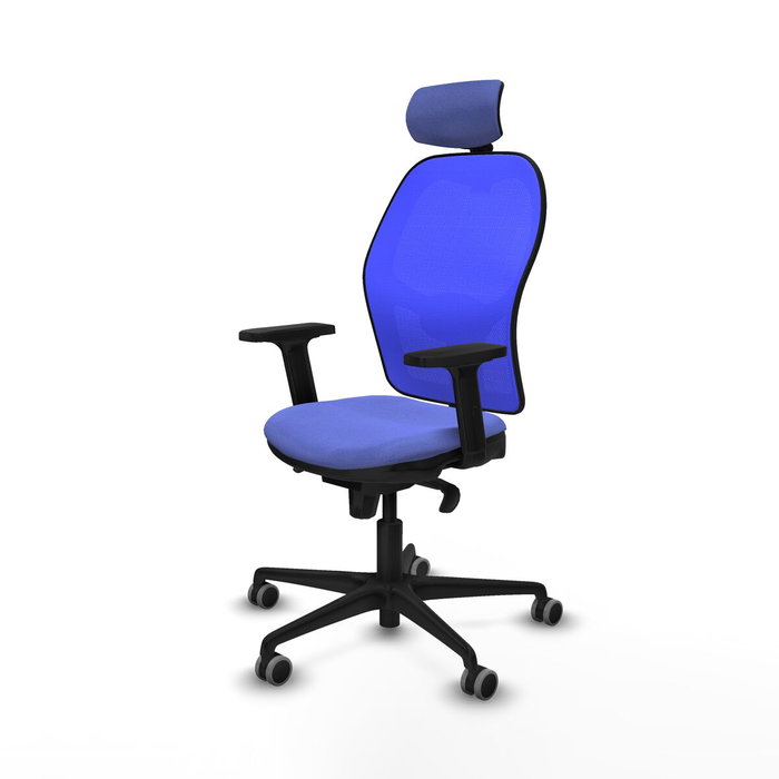 Piqueras y Crespo Chaise de Bureau 2D036G2 Bleu clair