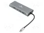 GEMBIRD Hub USB Cablexpert 10 ports USB 3.1 Gen 1 gris