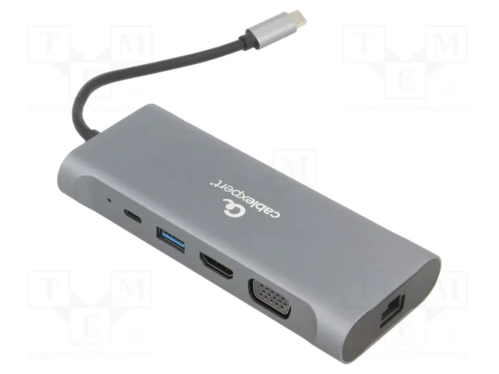 GEMBIRD Hub USB Cablexpert 10 ports USB 3.1 Gen 1 gris GEMBIRD Hub USB Cablexpert 10 ports USB 3.1 Gen 1 gris