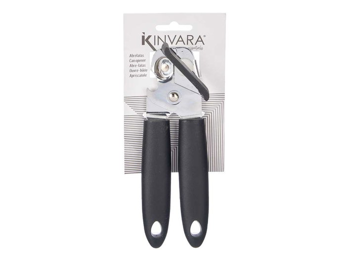 Kinvara Ouvre-boîte Noir Métal Plastique 6x17.5x3.5 cm (Set de 24)