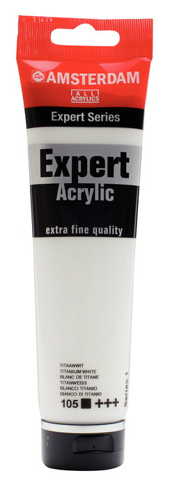 Amsterdam Expert Series Peinture Acrylique Blanc de Titane (105) 150 ml Amsterdam Expert Series Peinture Acrylique Blanc de Titane (105) 150 ml
