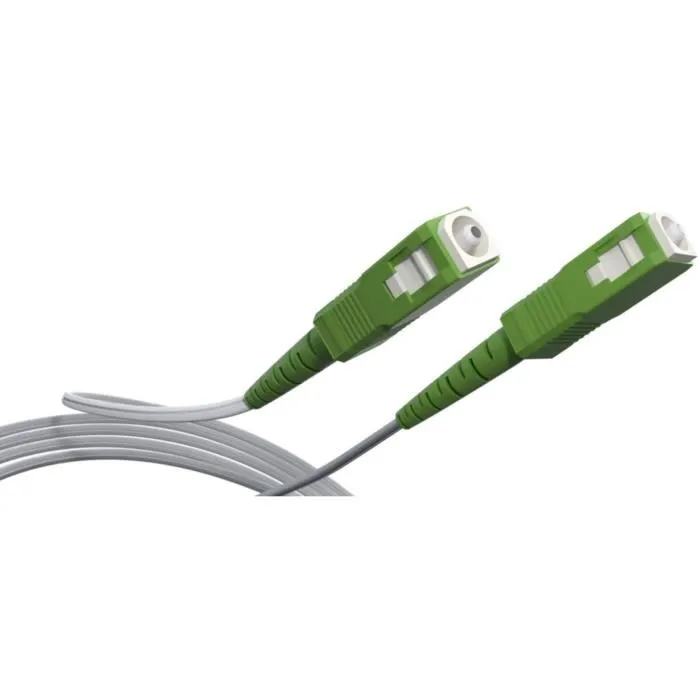 Lineaire FB122H Câble Fibre Optique Linéaire SC-APC/SC-APC 10m Pour Orange Livebox SFR Bouygues Bbox Lineaire FB122H Câble Fibre Optique Linéaire SC-APC/SC-APC 10m Pour Orange Livebox SFR Bouygues Bbox