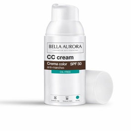 Bella Aurora CC Cream Anti-taches Sans Huile SPF50 30 ml