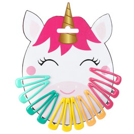Tom et Zoe Lot de 12 horquilles pour cheveux en métal, modèles assortis