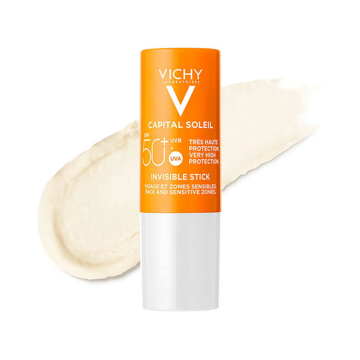 Vichy Capital Soleil Stick Zones Sensibles SPF50+ 9g Protection Solaire Haute