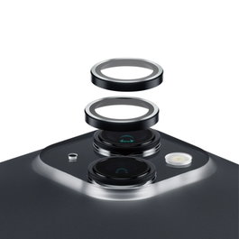PanzerGlass Hoops Black Camera Lens Protector pour iPhone 15 / 15 Plus