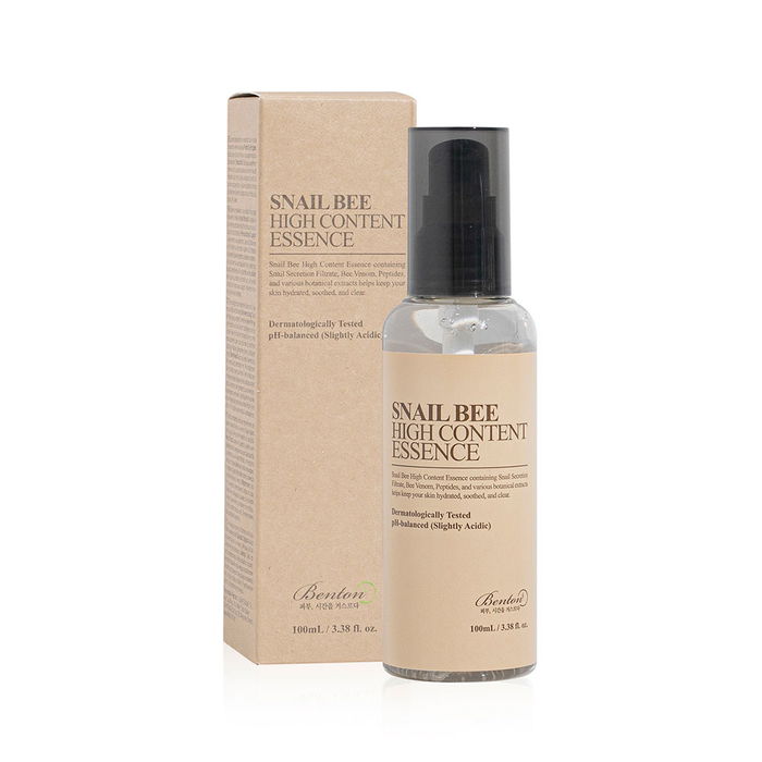 Benton Essence Snail Bee High Content soin hydratant et anti-âge pour peau sensible 100 ml Benton Essence Snail Bee High Content soin hydratant et anti-âge pour peau sensible 100 ml