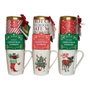 BASIC & CO Tasse de Noël avec biscuits et chocolat en poudre