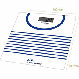 Little Balance Pese-personne 8655 Mariniere, Balance connectee USB rechargeable, Capacite 180 kg / Precision 100 g