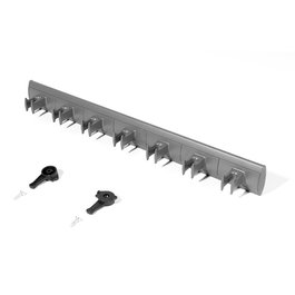 SERVETTO Porte-ceintures fixe Ergo en aluminium anthracite