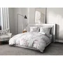 Home Linge Passion - Parure de couette POMPADOUR 220x240 cm - Housse de couette + 2 taies d'oreiller 65x65 cm - 100% Coton 57 Fils