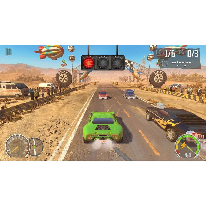 Just For Games Turbo Booster Racing Kit (volants + jeu) Nintendo Switch Just For Games Turbo Booster Racing Kit (volants + jeu) Nintendo Switch