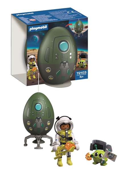 Playmobil Play Egg Mission Espace 2-en-1