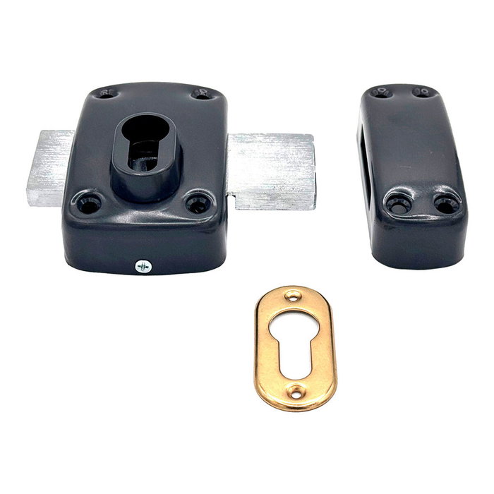 Serrure en applique Micel crr16 Acier Gris Serrure en applique Micel crr16 Acier Gris