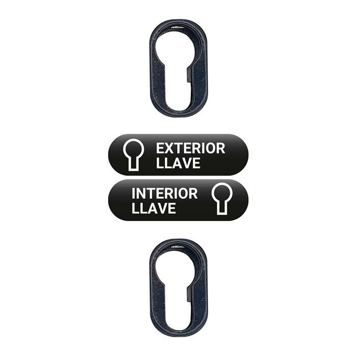 Serrure en applique Micel crr16 Acier Gris Serrure en applique Micel crr16 Acier Gris