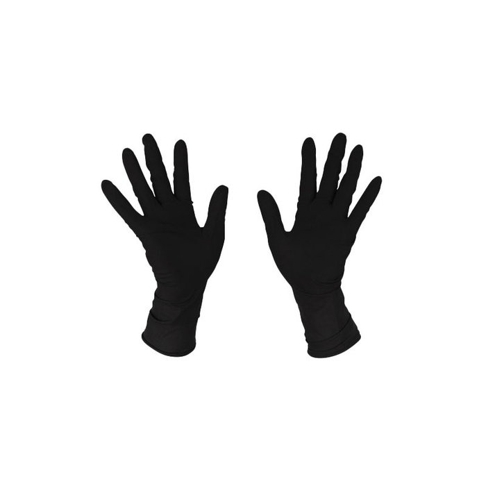 Bifull Gants en latex noirs Taille unique Bifull Gants en latex noirs Taille unique
