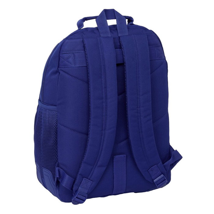 Safta Cartable F.C. Barcelona 25/26 Adaptable sur Chariot Bleu Bordeaux