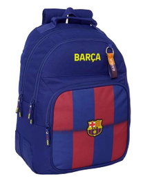 Safta - Mochila Double Adapt.Carro FC Barcelone 1ère Équipe 25/26 - Sac à Dos pour Poussette 32x42x15 cm, Version Enfant (3 ans et plus)