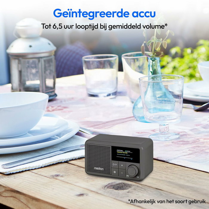 Medion Mini Radio DAB/FM Gris
