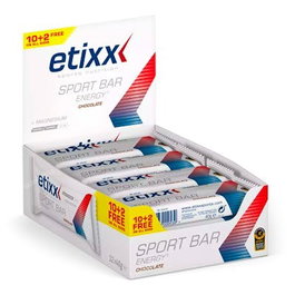 ETIXX ENERGY SPORT barres chocolat 12uds.