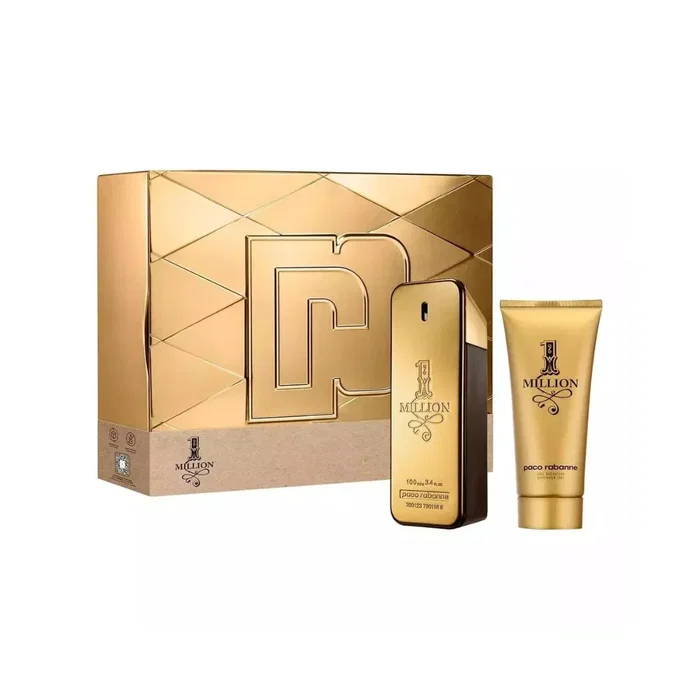 Paco Rabanne Coffret 1 Million pour Homme avec Eau de Toilette et Gel Douche