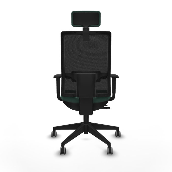 Piqueras y Crespo Chaise de Bureau Horna avec Appui-tête 2D et Mécanisme Sincro/Traslack, Vert Bouteille Piqueras y Crespo Chaise de Bureau Horna avec Appui-tête 2D et Mécanisme Sincro/Traslack, Vert Bouteille