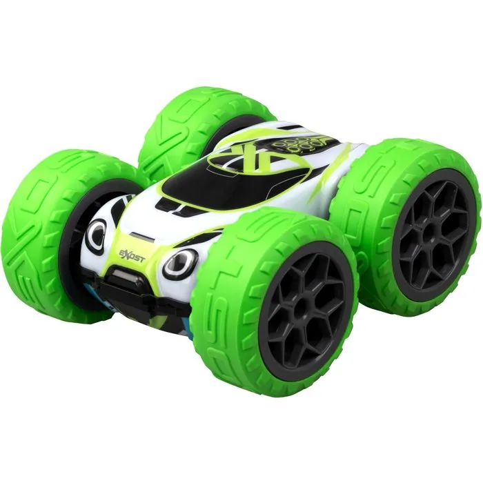 Silverlit EXOST 360 Cross MX Voiture télécommandée 1/18, 2,4 GHz, batterie rechargeable, 12 km/h, verte - Pour enfants dès 5 ans Silverlit EXOST 360 Cross MX Voiture télécommandée 1/18, 2,4 GHz, batterie rechargeable, 12 km/h, verte - Pour enfants dès 5 ans