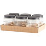 Day Bocal en verre de 500 ml avec couvercle à vis