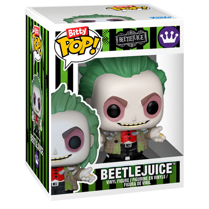 Funko Beetlejuice Bitty POP! Towns Figurine Beetlejuice and Dante's Inferno Room
