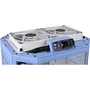 Thermaltake CA-1Y4-00SFWN-00 The Tower 300 - Boitier PC Mini tour sans alimentation - Format Micro-ATX/ITX - Avec verre trempé - Bleu ciel