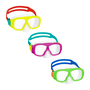 Bestway Masque de Plongée Junior Corrélation Anatomique Couleurs Assorties +7 Ans Plage et Piscine 22039