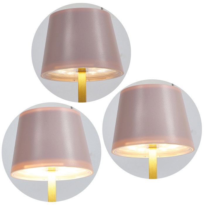 Home Deco Factory Lampe LED Tactile Rose
