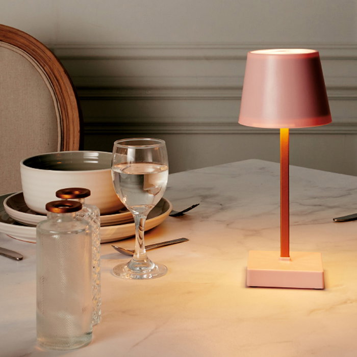 Home Deco Factory Lampe LED Tactile Rose