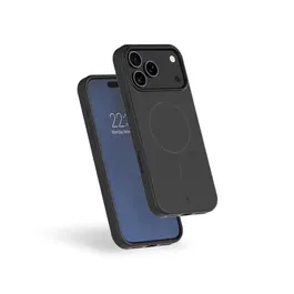 Force Case Coque MagSafe pour iPhone 17 Pro Max en Silicone Renforcée et Protection Premium - Noir