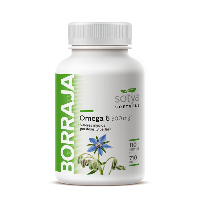 SOTYA Borraja 110 perles de 710mg SOTYA Borraja 110 perles de 710mg