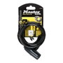 Master Lock Câble de sécurité enroulable avec clé, Ø0,8 x 180 cm