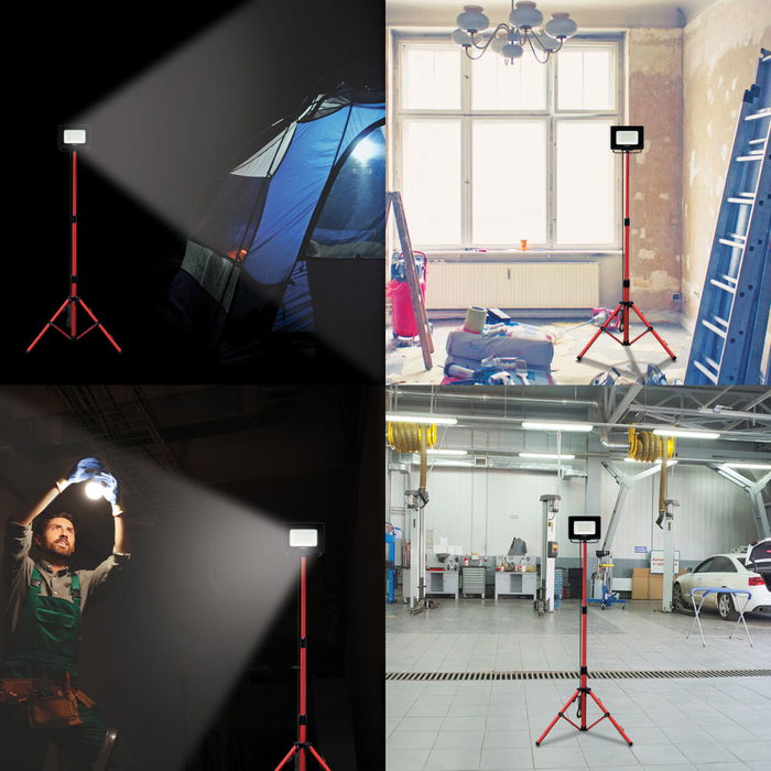 Projecteur LED Velamp 50 W 6500 K 4000 Lm Projecteur LED Velamp 50 W 6500 K 4000 Lm