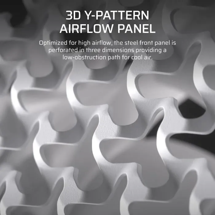 Corsair FRAME 5000D - Boîtier PC Gamer Mid-Tower Blanc - Optimisé pour le flux d'air - Support radiateur jusqu'à 420 mm - Compatible cartes graphiques puissantes Corsair FRAME 5000D - Boîtier PC Gamer Mid-Tower Blanc - Optimisé pour le flux d'air - Support radiateur jusqu'à 420 mm - Compatible cartes graphiques puissantes