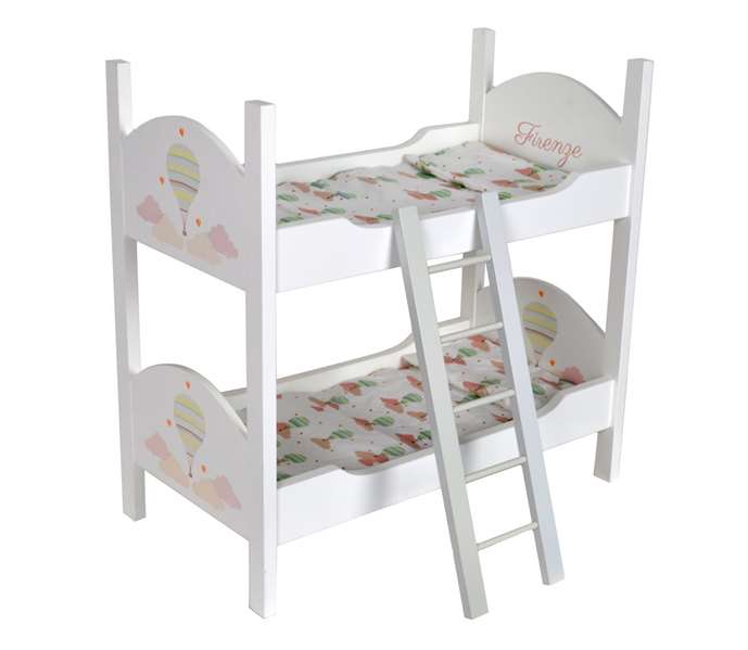 Muñecas Arias Lit en Bois Firenze avec Échelle 50 x 27,5 x 50 cm