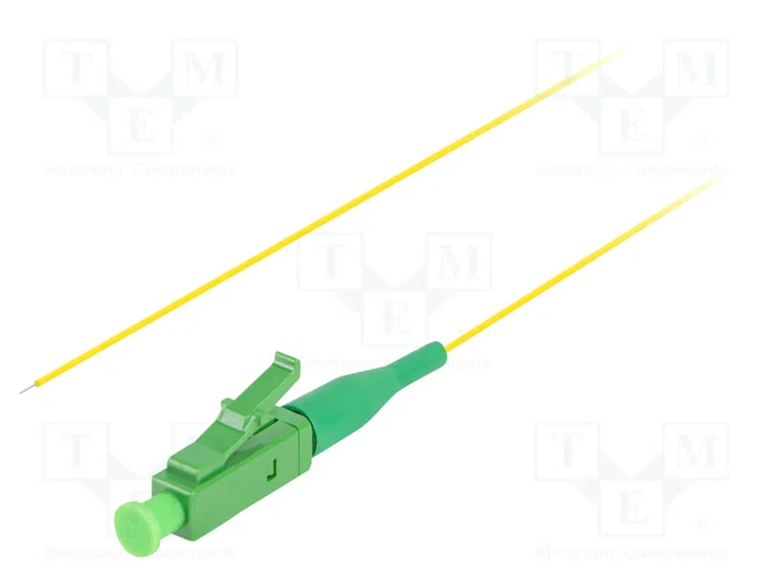 LANBERG Pigtail en fibre optique LC/APC 2m 9/125µm Jaune LANBERG Pigtail en fibre optique LC/APC 2m 9/125µm Jaune